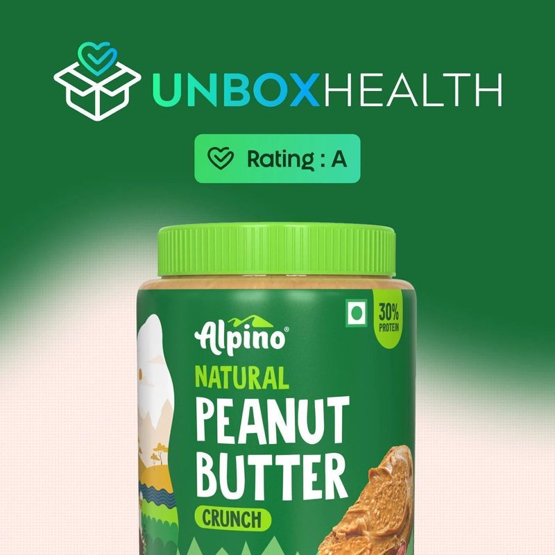 Alpino Natural Peanut Butter Crunch Unsweetened - Image 6