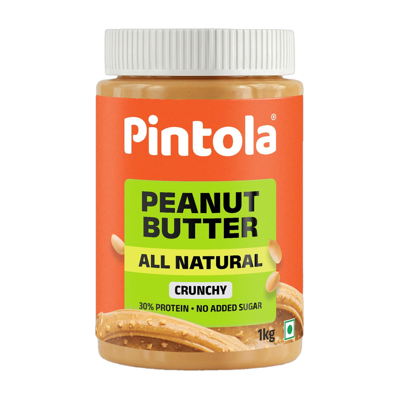 Pintola All Natural Peanut Butter (Crunchy) (Unsweetened) 1 kg