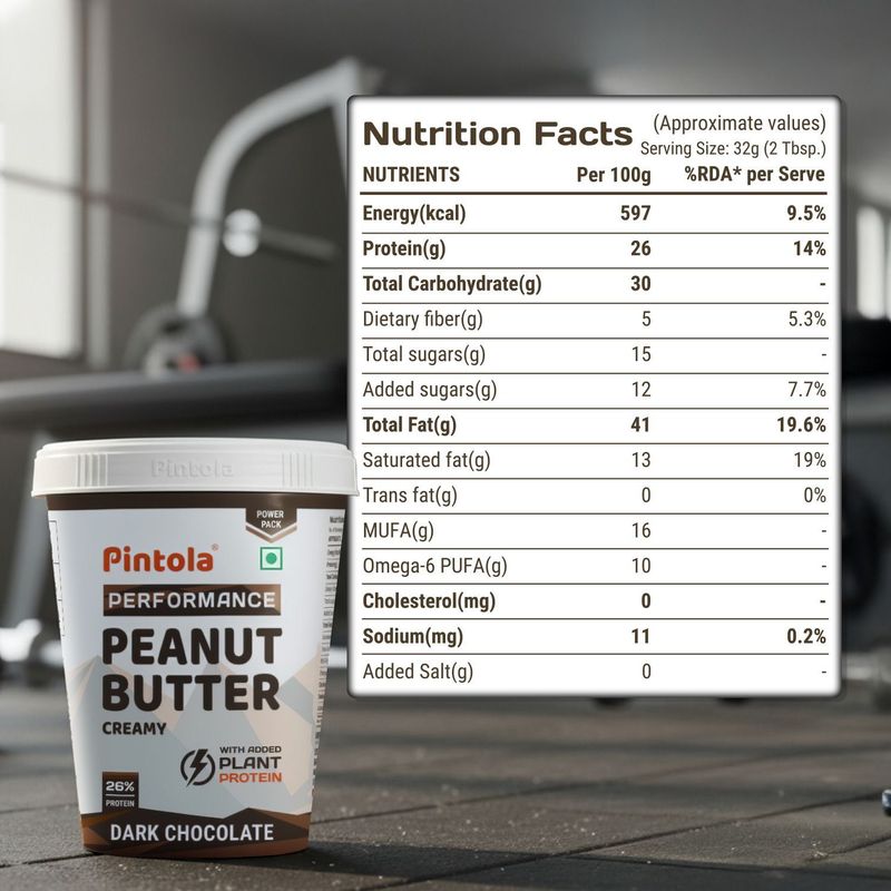 Pintola Dark Chocolate Peanut Butter (Creamy) - Image 6