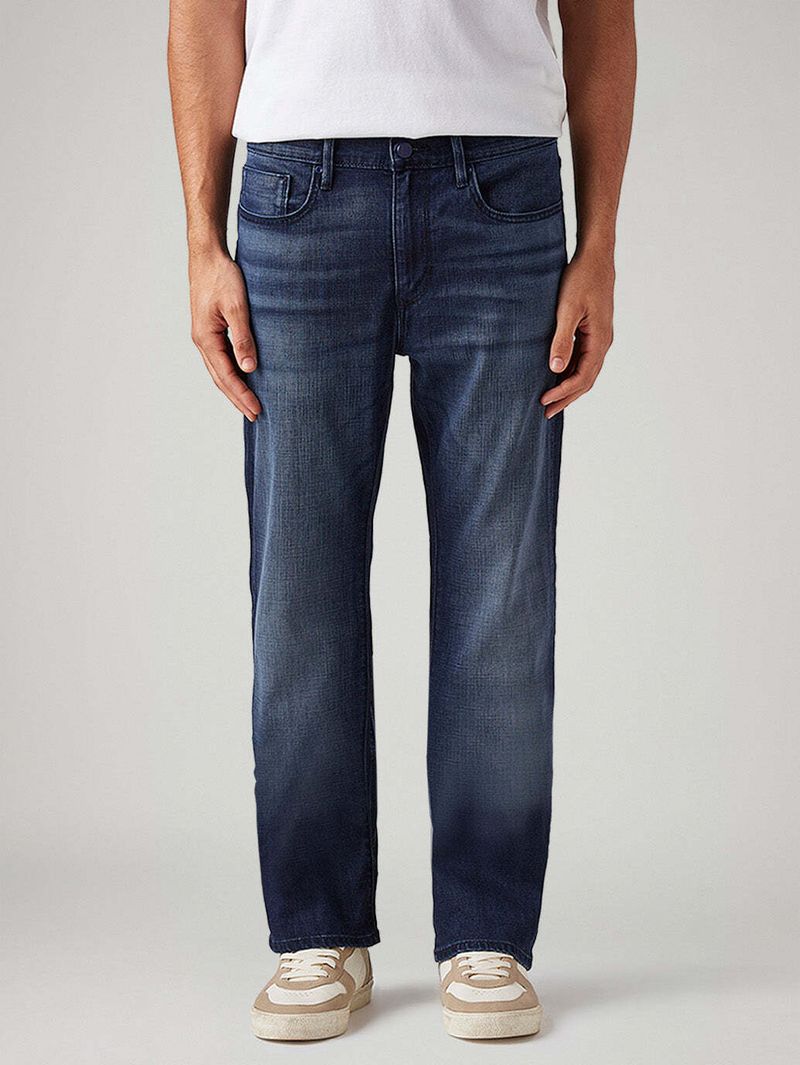 LEVI'S Men Boot-Leg Mid Rise Blue Jeans - Image 3