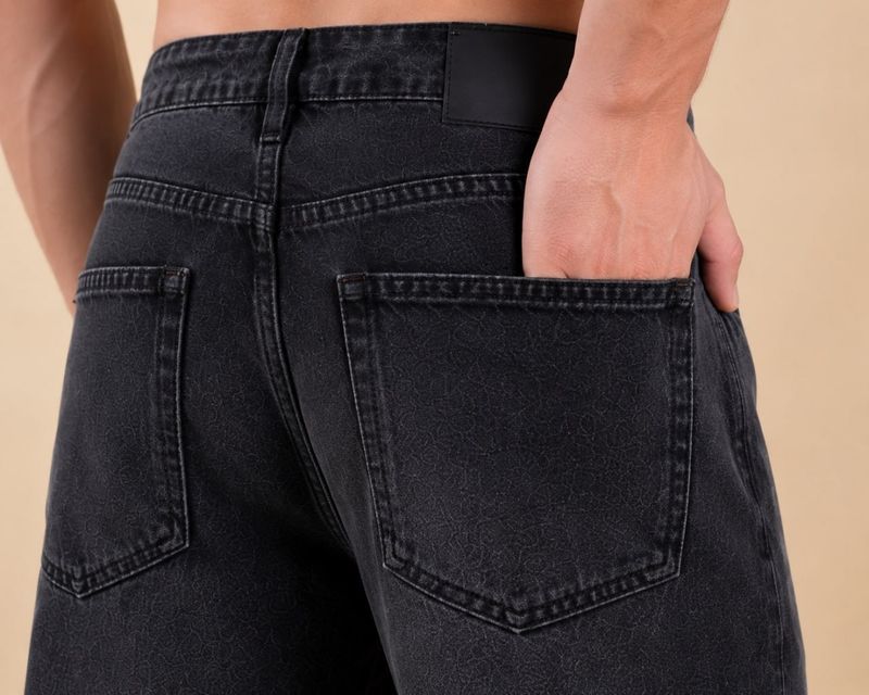 DenSHAH Men Black Mid Rise Straight Fit Jeans - Image 6
