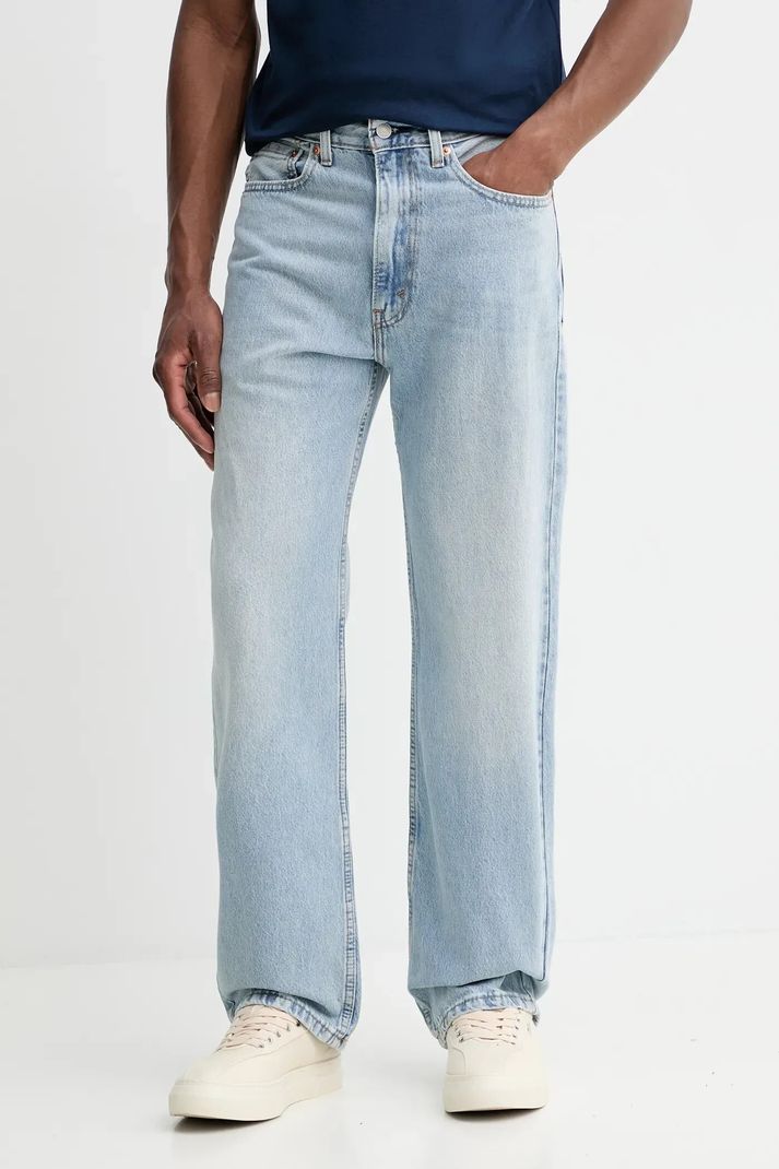 NX DENIMS Men Straight Fit Mid Rise Light Blue Jeans - Image 2