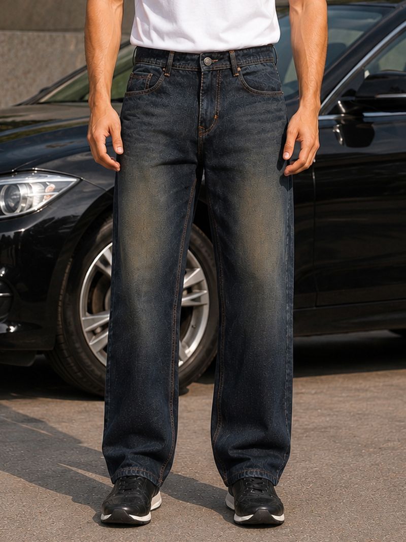 METRONAUT Men Dark Blue Jeans - Image 6