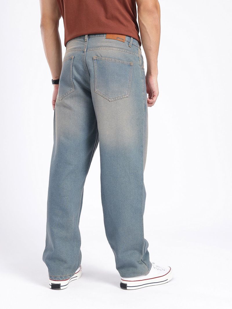 Glitchez Men Mid Rise Blue Jeans - Image 5