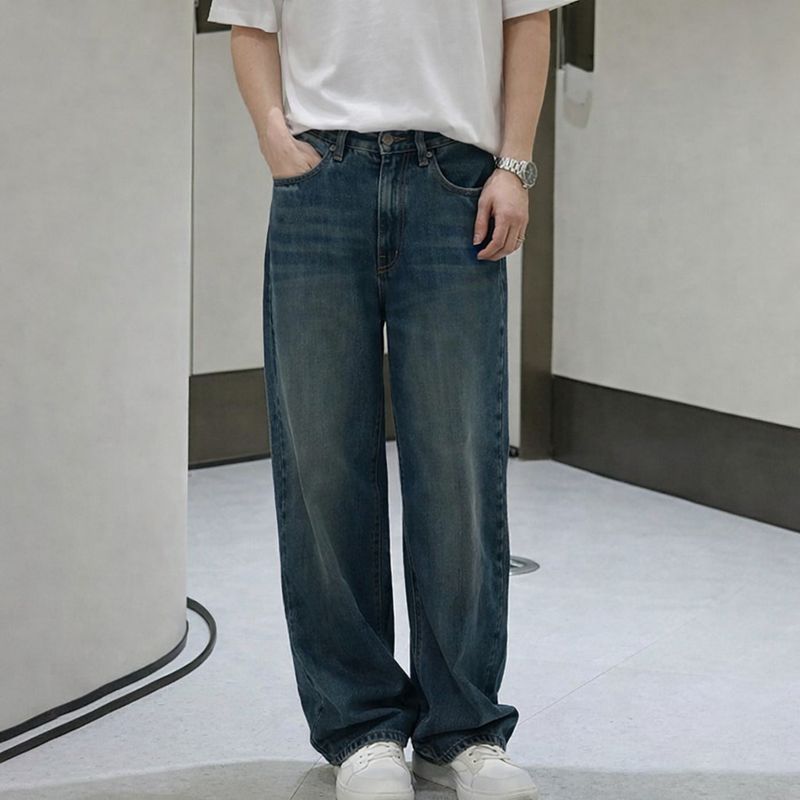 Lavish Men Green Straight Fit Mid Rise Jeans - Image 2