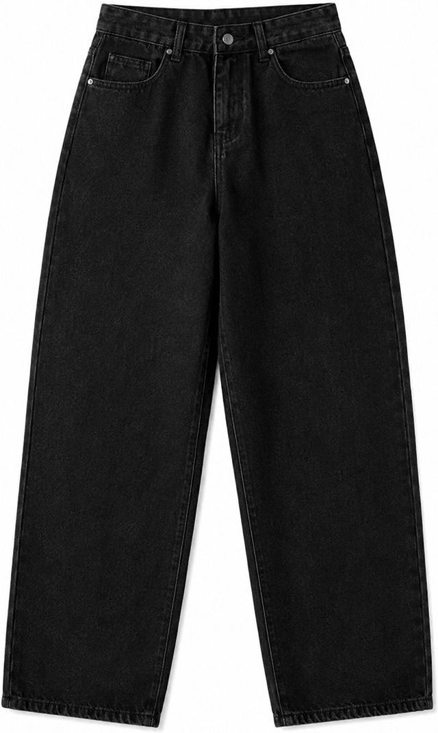 Azurettire Men Straight Fit Mid Rise Black Jeans - Image 6