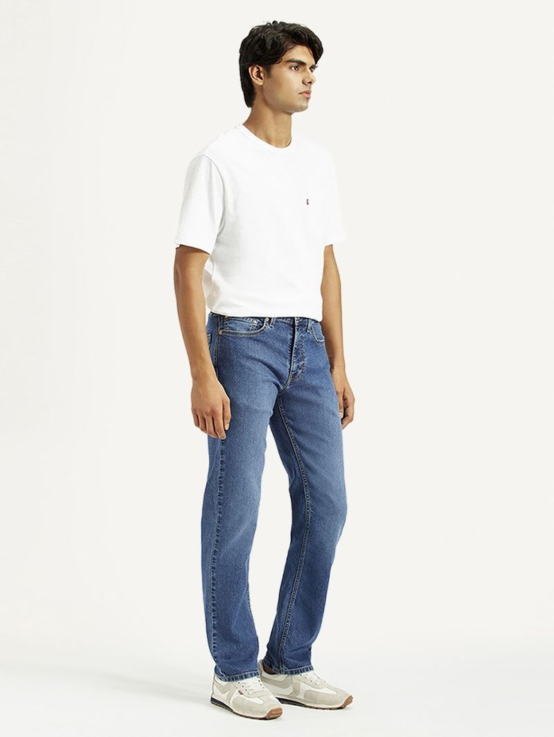 Levi's 511 Men Slim Mid Rise Blue Jeans - Image 5