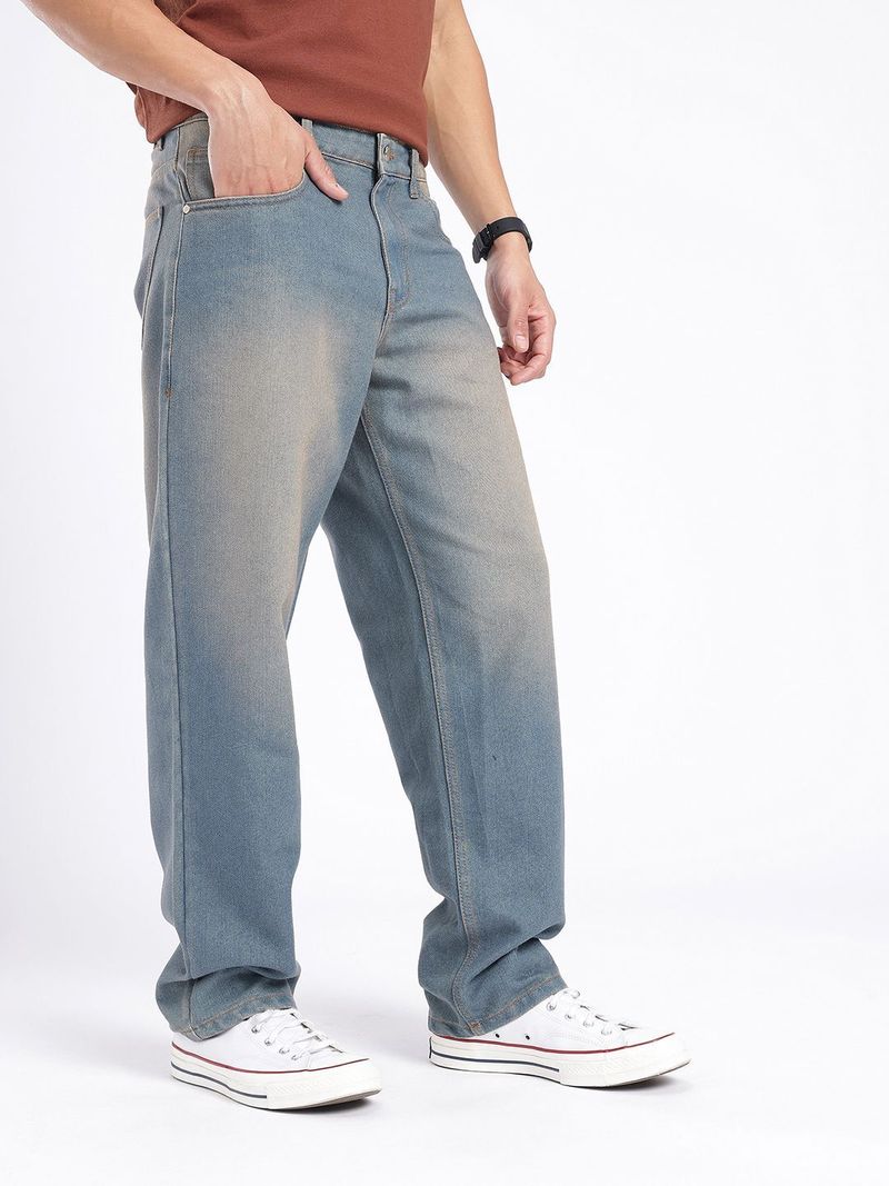 Glitchez Men Mid Rise Blue Jeans - Image 3