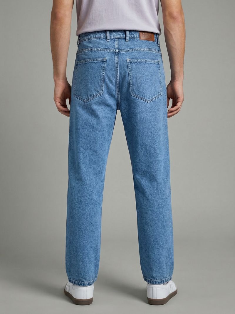 Urbano Fashion Men Light Blue Jeans - Image 4