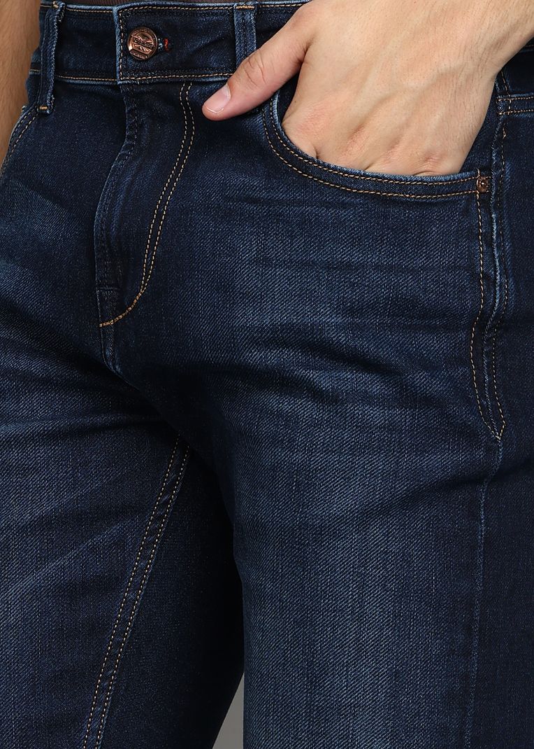 KILLER Men's Dark Blue Straight Fit Jeans - Image 6