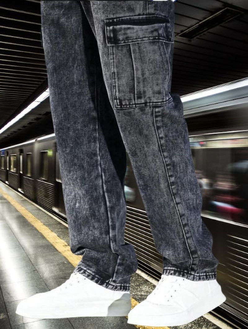 Playfeel Men Cargos - Image 5