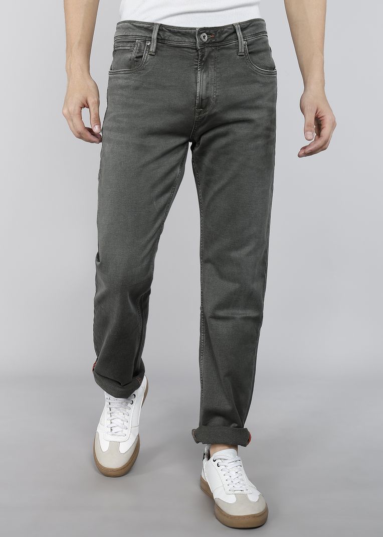 KILLER Men Dark Green Mid Rise Straight Fit Jeans - Image 2