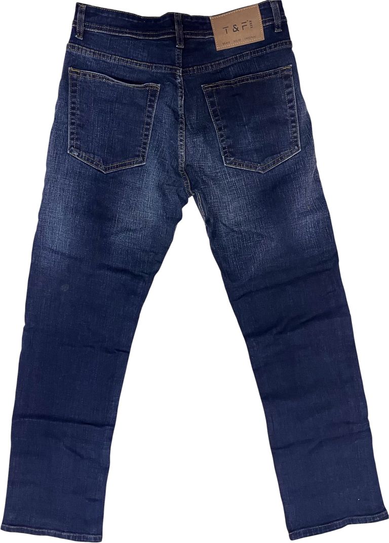 T&F X.D.N.M Men Dark Blue Jeans - Image 3
