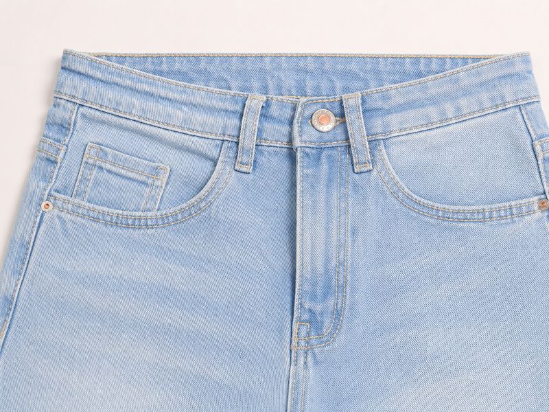 AAV2 Women Flared High Rise Light Blue Jeans - Image 6