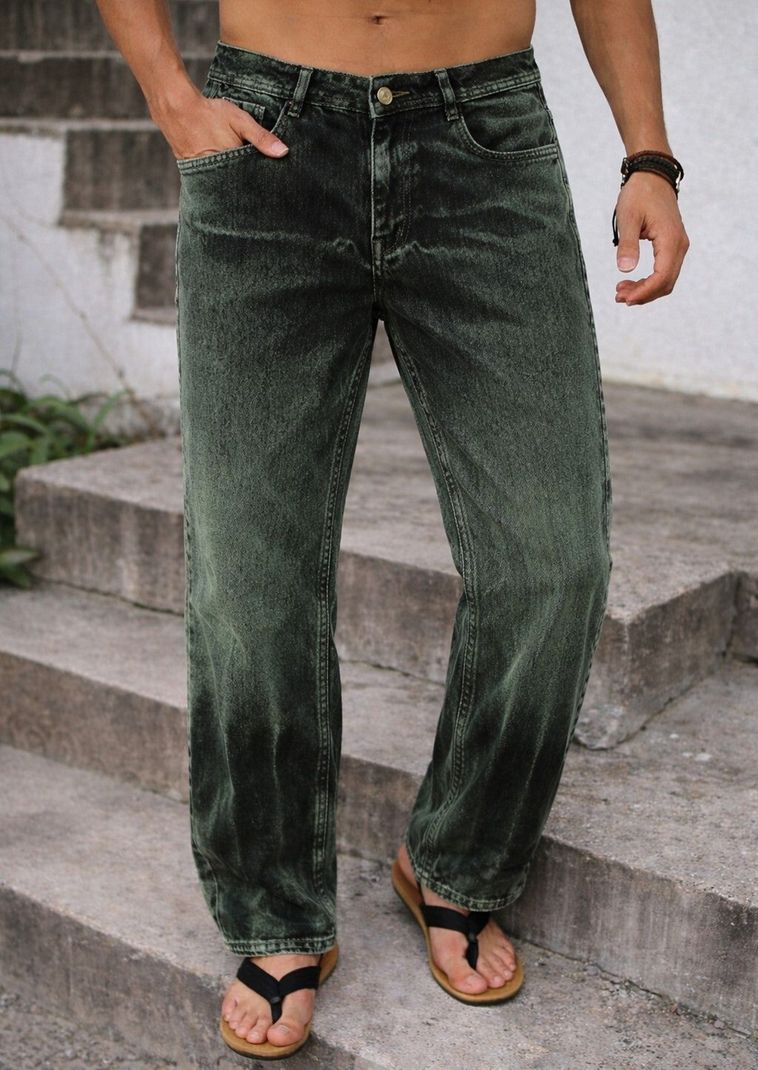 METRONAUT Men Straight Fit Mid Rise Multicolor Jeans - Image 4