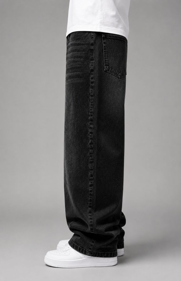 DenSHAH Men Black Straight Fit Mid Rise Jeans - Image 5