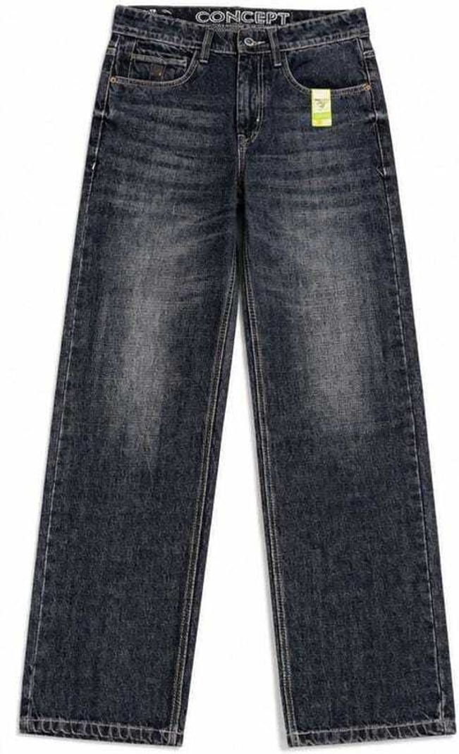 NfG Men Baggy Fit High Rise Black Jeans - Image 2