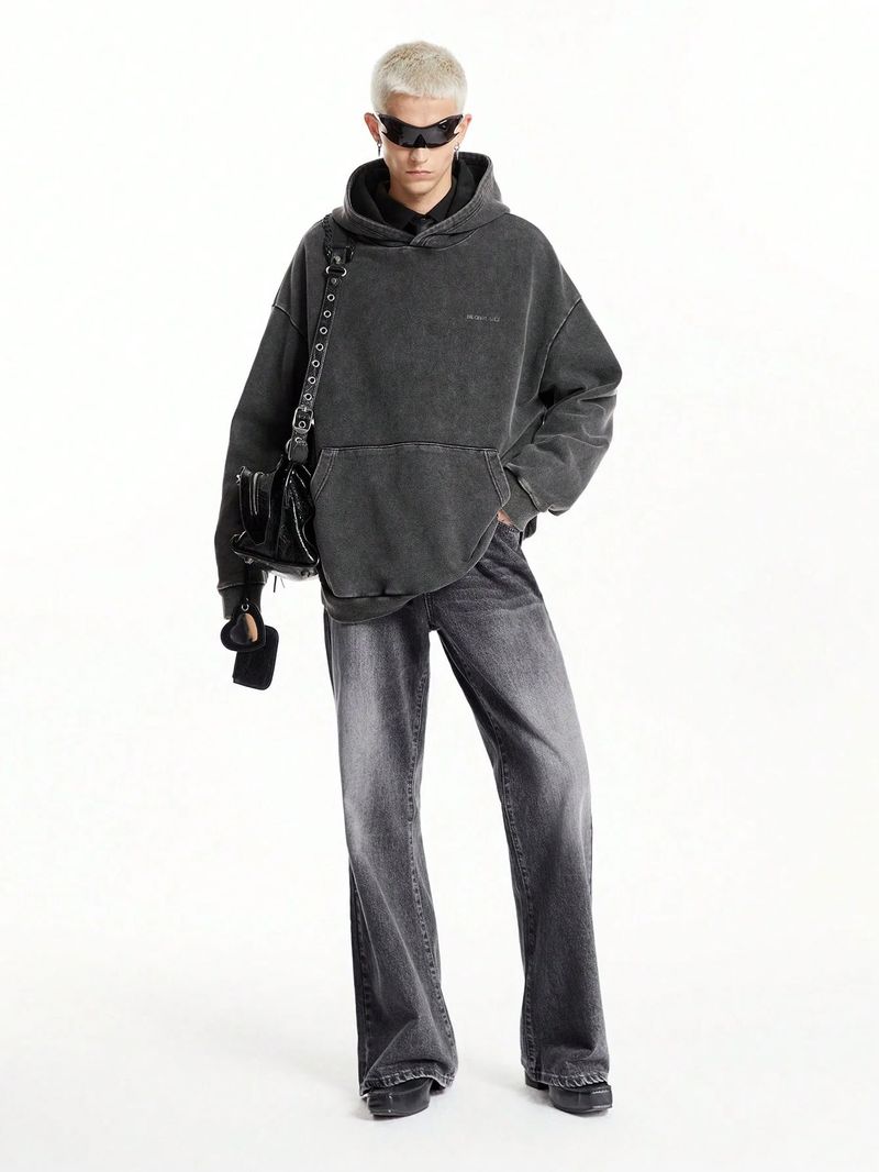 KOTTY Men Relaxed Fit Low Rise Grey Jeans - Image 6