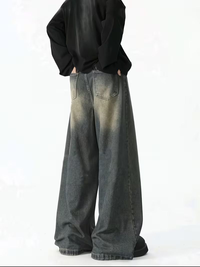 Evara Wear Men Baggy Fit High Rise Multicolor Jeans - Image 6