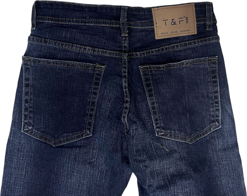 T&F X.D.N.M Men Dark Blue Jeans - Image 5