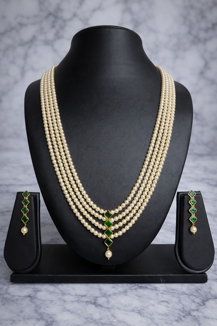 HarisFancy Crystal Gold-plated Jewel Set - Image 2