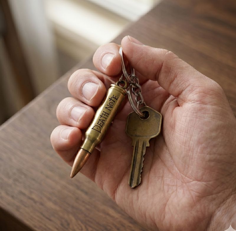 Ringmaster Metal Bullet Keychain - Image 3