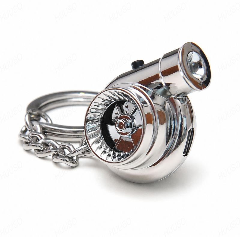 HUUSO Silver Metal Key Chain - Image 2