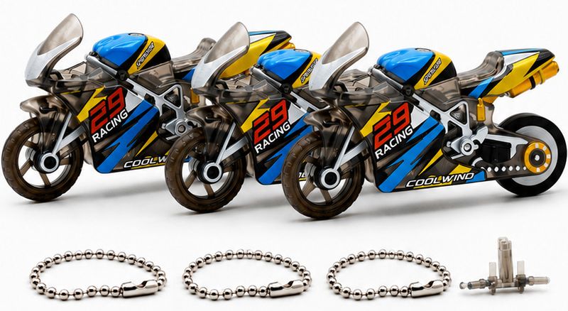 MY BABY LOVE A PERFECT CARE माठबà¥à¤¬à¥ लव ठपरफà¥à¤à¥à¤ à¤à¥à¤¯à¤° Spark-bike keychain mini pull back motorcycle toy à¤à¥ à¤à¥à¤¨ - Image 2