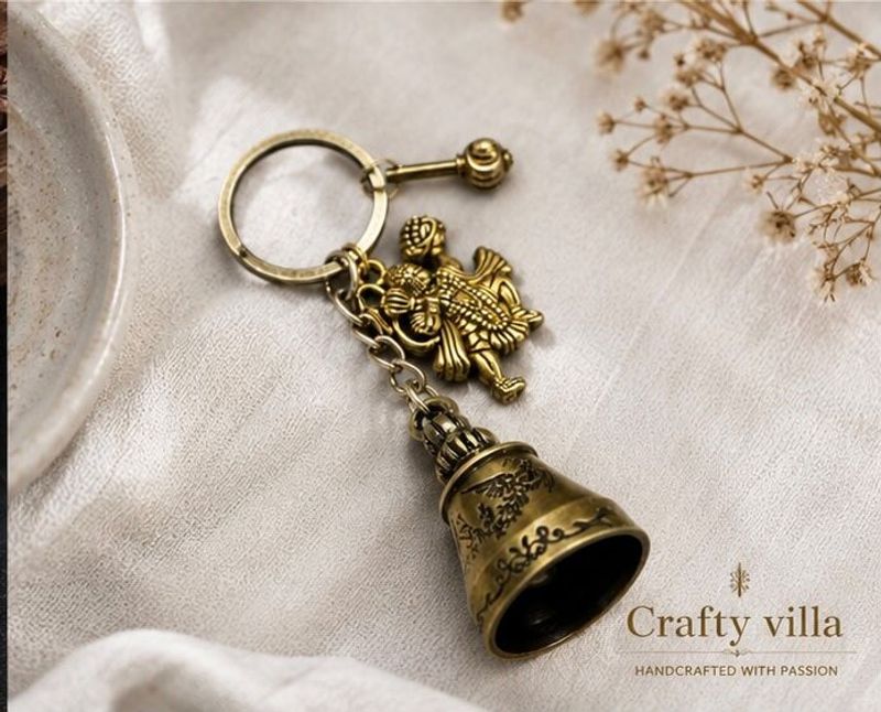 Crafty Villa Guardian Bell Keychain - Image 5