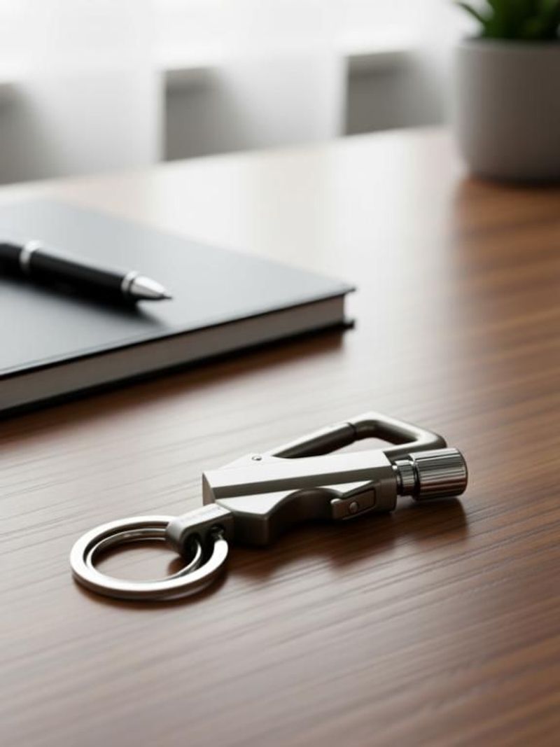 Kudos Enterprises Keychain Bottle Opener and Matchstick Fire Starter - Image 3
