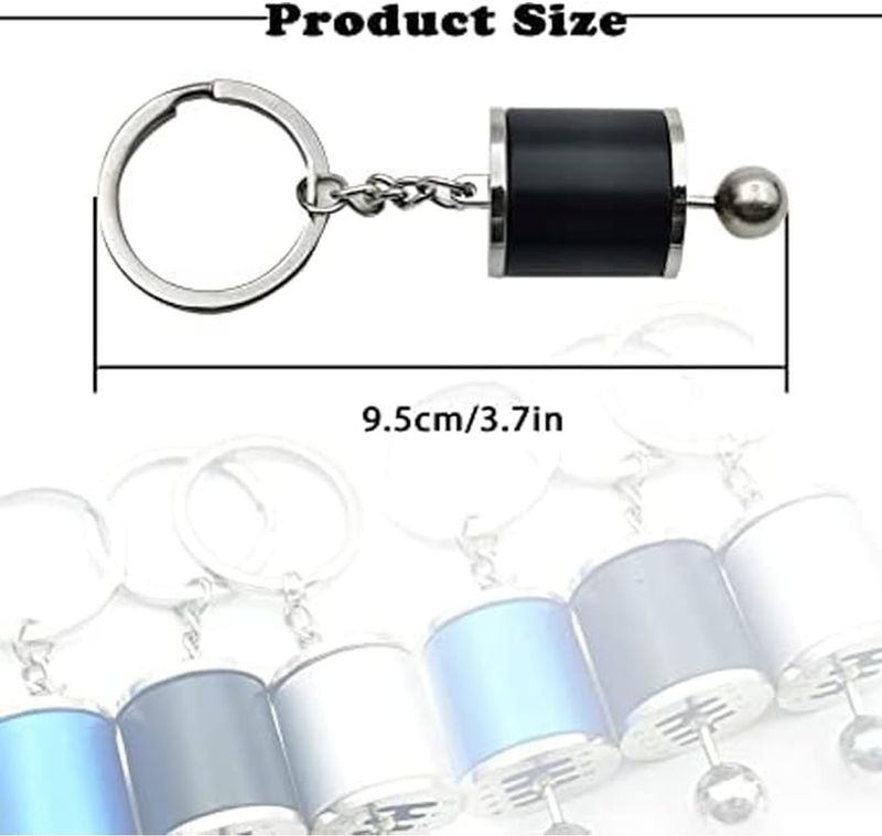 PRITOVA Metal Manual Gear Shift Keychain - Image 6