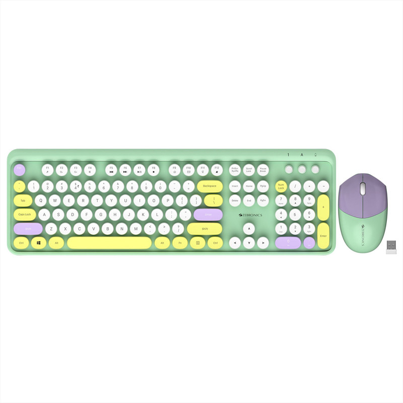 zebronics zeb companion 301 garden wireless standard desktop keyboard compatible desktop ipad laptop mac tablet