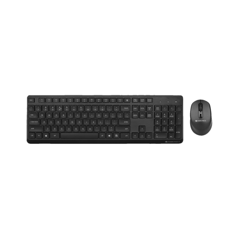 price history - ZEBRONICS Zeb Companion 200 Wireless Combo with Silent Operation ...more