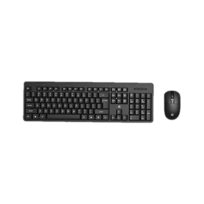 HP KM200 Wireless Standard Desktop Keyboard Compatible with Desktop, Laptop (Black)