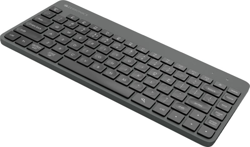 ZEBRONICS Companion 201 Wireless Keyboard, 83 Keys, Black - Image 3