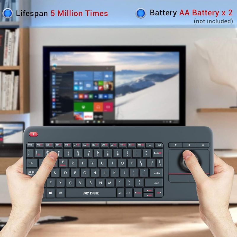 Ant Esports WK100 2in1 Bluetooth Wireless Laptop Keyboard - Image 3