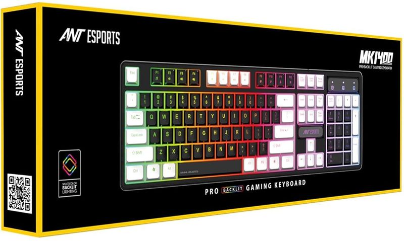 Ant Esports MK1400 Rainbow LED Keyboard - Image 3