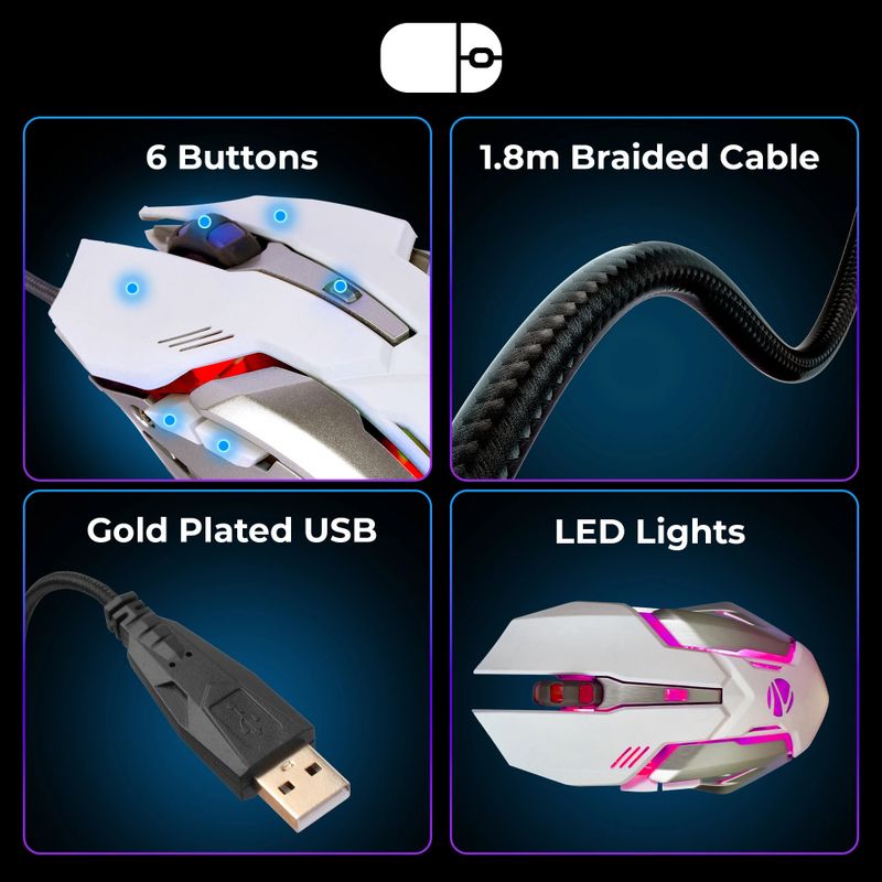 ZEBRONICS Zeb-Optimus Wired USB Gaming Keyboard - Image 6