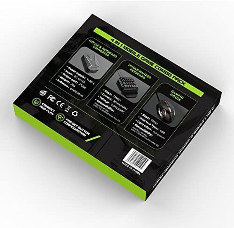 Extreme 4in1 Gaming Keyboard Mouse Converter for Smartphone - Image 4