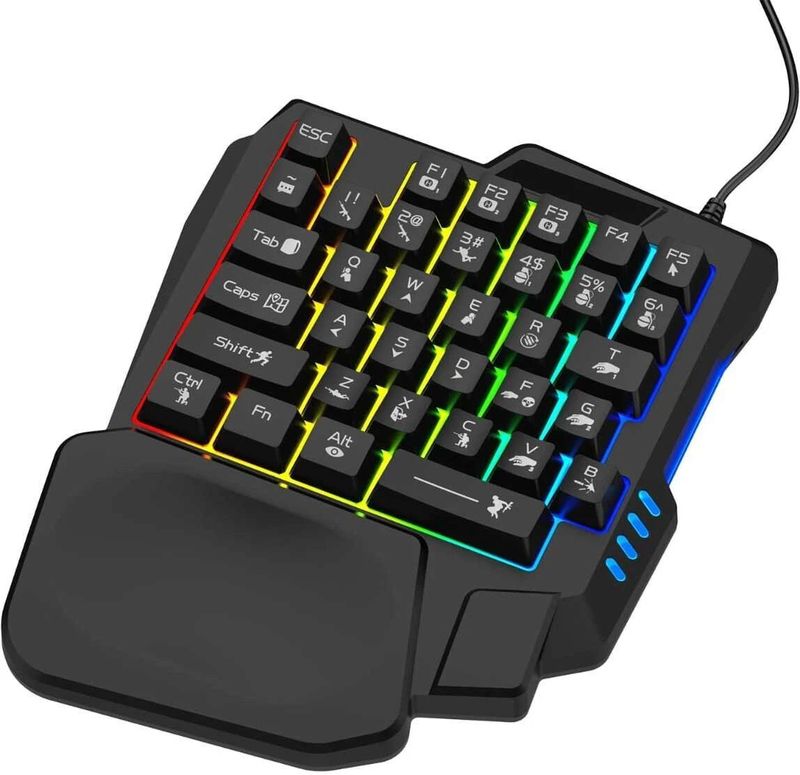 Millennium Technology 35Keys RGB Backlit Wired USB Keyboard - Image 5