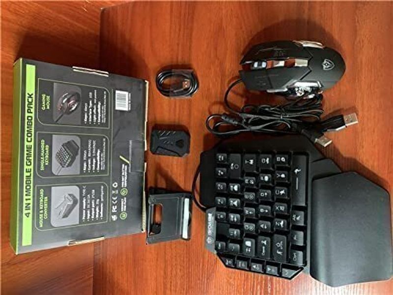 Confiavel One Hand Non Mechanical Gaming Keyboard - Image 5