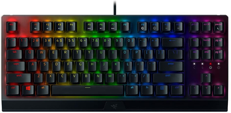 Razer BlackWidow V3 Tenkeyless Wired USB Standard Gaming Keyboard Compatible with Desktop, Laptop, Mac  (Black)
