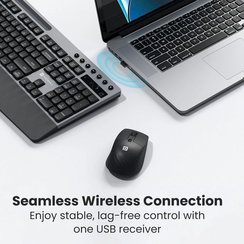 Portronics Key10 Wireless Keyboard & Mouse Combo - Image 4