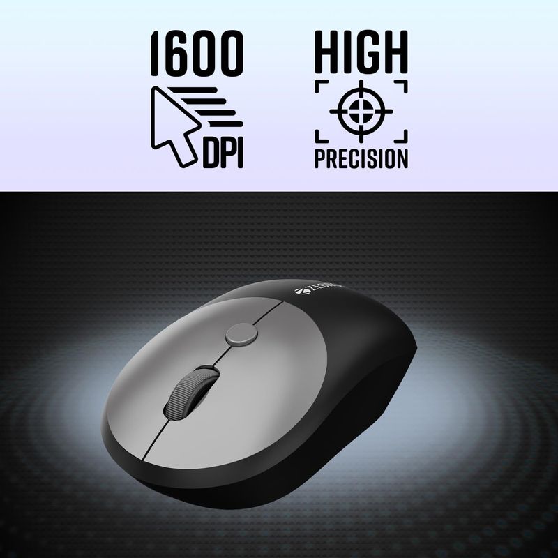 ZEBRONICS Companion 302 2.4GHz Wireless Keyboard & Mouse Combo - Image 6