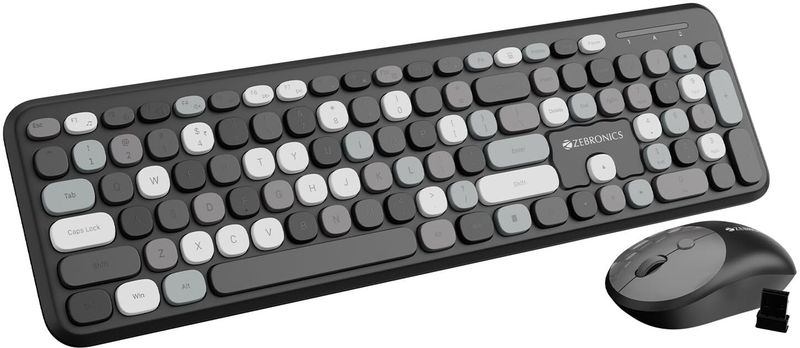 ZEBRONICS Companion 302 2.4GHz Wireless Keyboard & Mouse Combo - Image 2