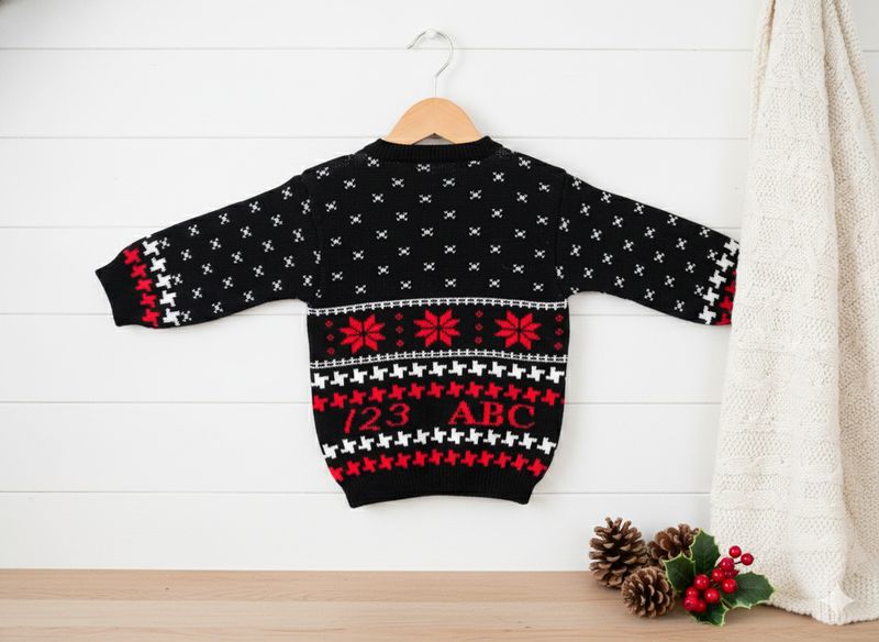 The Mom Creators Baby Boys Casual Sweater Pyjama (Black, Pack of 4) - Image 6
