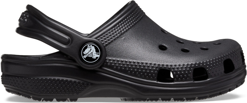 CROCS Sling Back Clogs For Boys & Girls (Black , 12-18 Months)