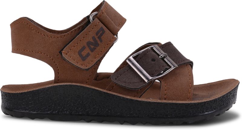 SHOELAMB MINI Buckle Strappy Sandals Boys 2.5-3 Years Brown - Image 3