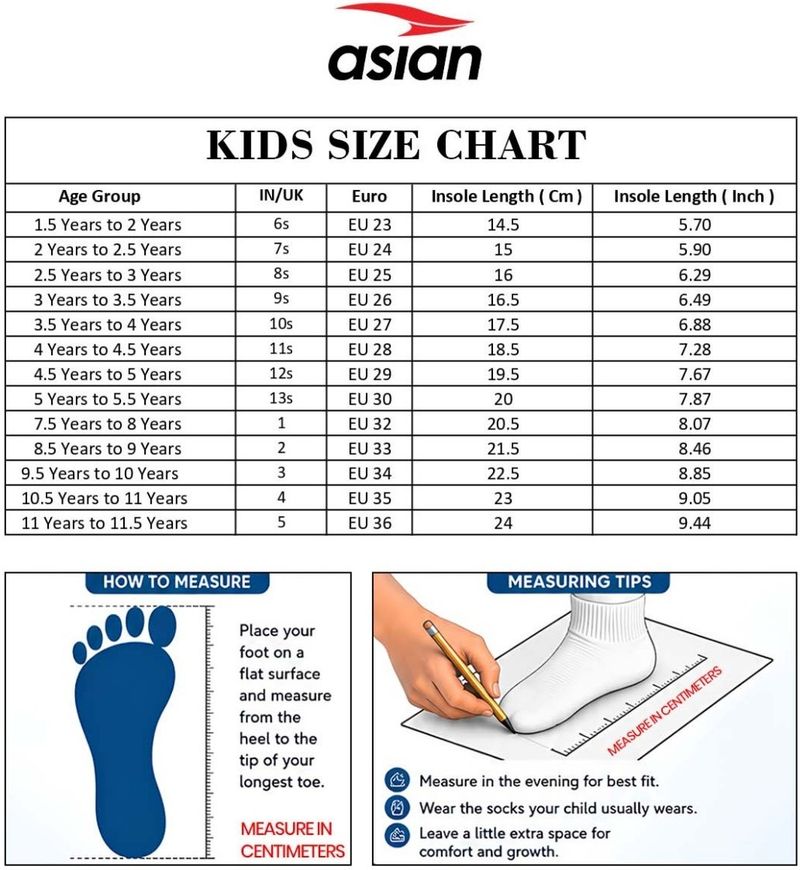 Asian Lace Running Shoes For Boys & Girls - Image 6