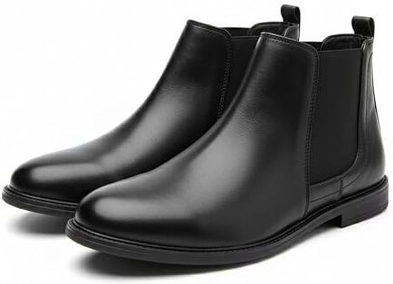 Big Liner Boys Casual Boots Black 10-11 Years - Image 2